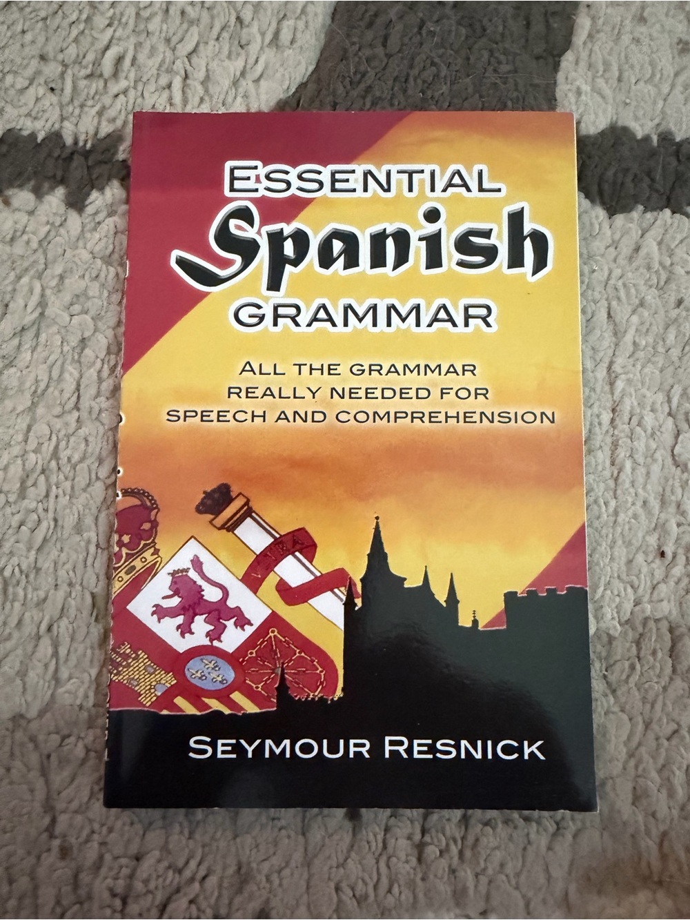 Essential Spanish Grammar Book - Yellow & Red